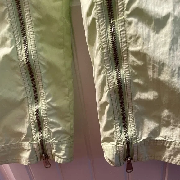 Retro Neon Green Jumpsuit with zippers NWT - Picture 3 of 5